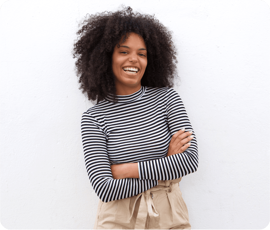 woman excited about Pneumcare fellowship